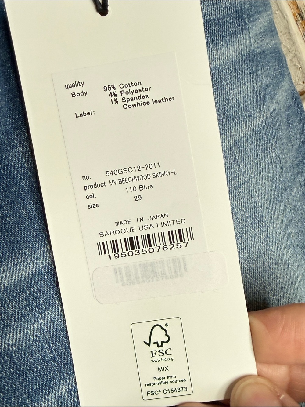 Moussy Blue Mid-Rise Cropped Slim Jeans - Picture 5 of 12